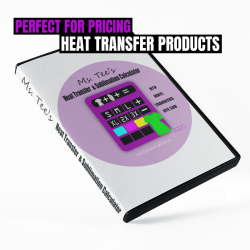 Ms. Tee's Heat Transfer Pricing Calculator For T-Shirt Printers